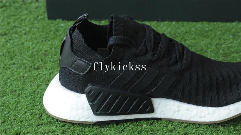 Real Boost Adidas NMD R2 Primeknit Black